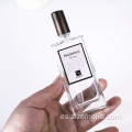 Botella de perfume de recarga de vidrio de 50 ml vacío vacío